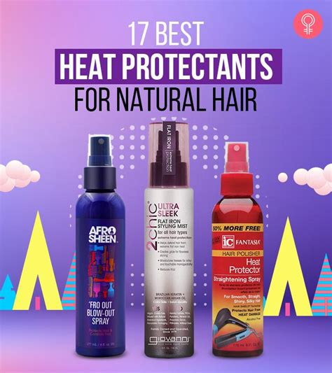 17 Best Heat Protectants For Natural Hair