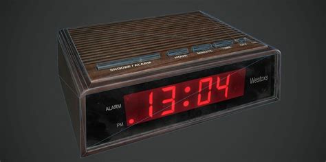 ArtStation - Retro Digital Clock | Game Assets