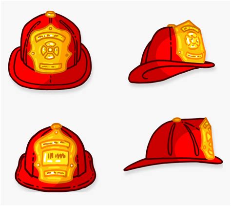 Baseball Cap Firefighter Clip Art - Firefighter Helmet Vector Free, HD ...