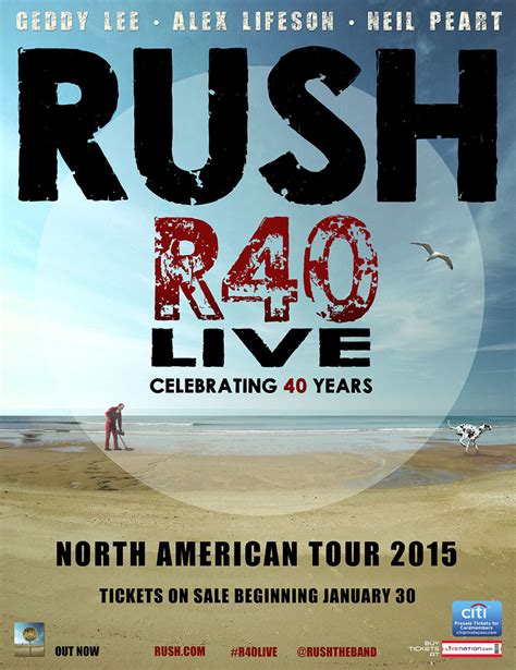 Rush Announce R40 LIVE 40th Anniversary Tour