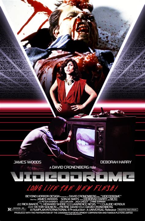 VIDEODROME (David Cronenberg 1983) | Science fiction movie posters ...