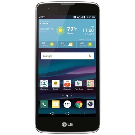 AT&T PREPAID LG Phoenix 2 16GB Prepaid Smartphone, Black - Walmart.com