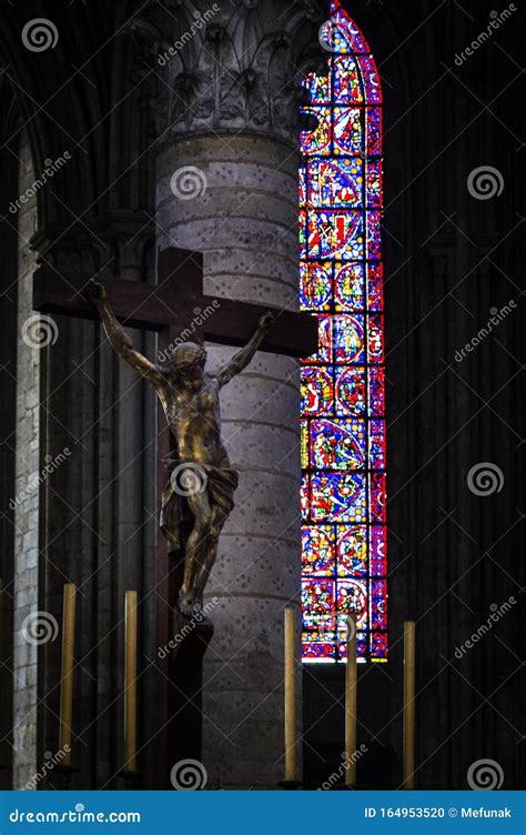 Interior of the Rouen Cathedral Editorial Image - Image of ciffin ...