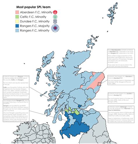 Most Popular SPL Football Teams in Scotland. [6318x6615] : r/MapPorn