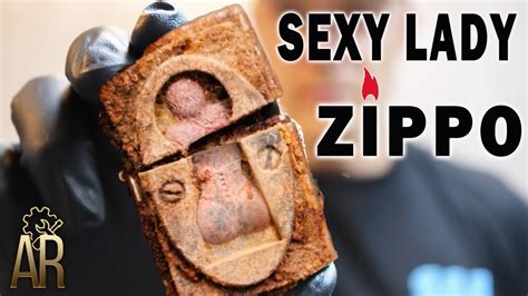 Zippo Lighter Restoration repair and refill - Sexy try on