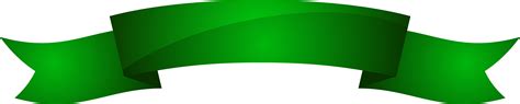 Green Banner Ribbon Png Clipart - Full Size Clipart (#1627100) - PinClipart