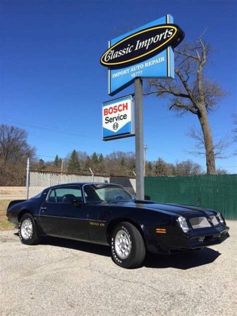 Black 1976 Pontiac Trans Am Firebird - Classic Pontiac Trans Am 1976 ...