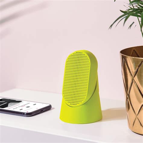 Lexon MINO T Bluetooth Speaker | Fluo Yellow | HUS & HEM