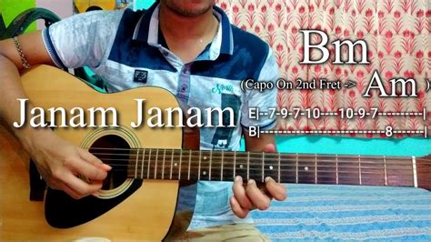 janam janam lyrics guitar chords - Adrian Hart