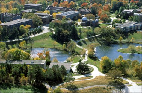 Aerial photo of campus | Campus Photos | Carleton College