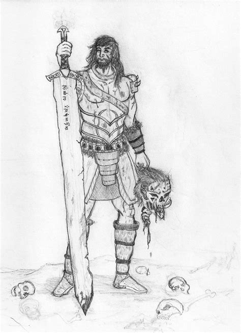 Pin by Karol Flores on Sketches | Beowulf, Beowulf lessons, Viking art