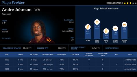 Andre Johnson Stats & Fantasy Ranking - PlayerProfiler