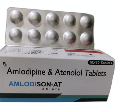 Amlodipine 5 Mg Atenolol 50 Mg at Rs 68/box | Amlodipine Tablets in Sas ...