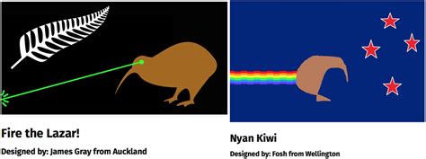 New Zealand’s Flag Apparently Will NOT be a Kiwi Shooting Lasers from ...