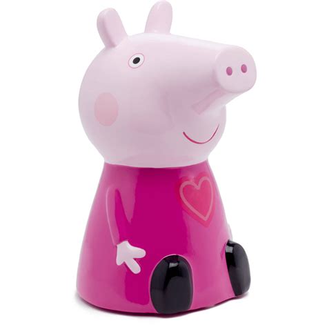 Peppa the Pig Figural Ceramic Piggy Bank – Walmart Inventory Checker ...