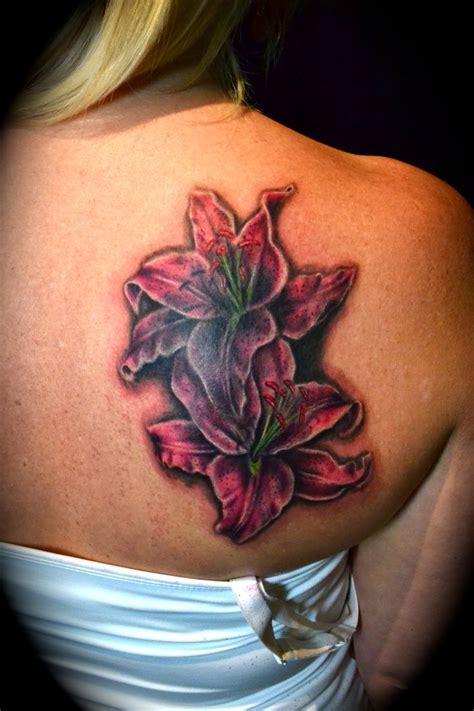 Stargazer Lilies Cover | Tatouage fleur de lys, Idées de tatouages ...