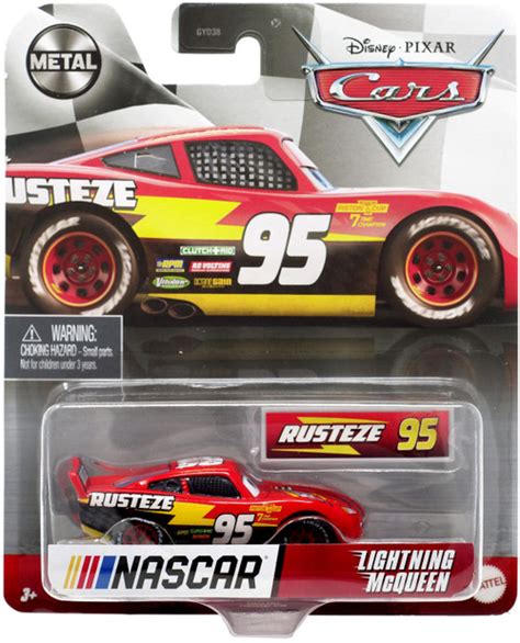 Disney Pixar Cars Cars 3 NASCAR Lightning McQueen 155 Diecast Car ...