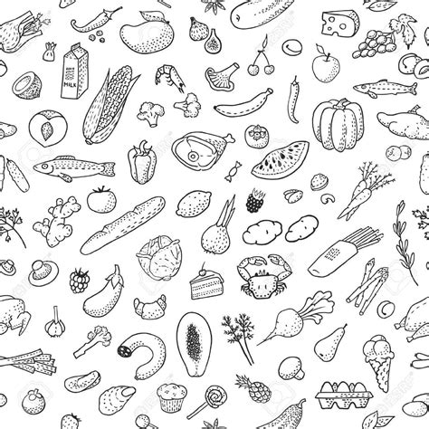 Food Background Vector - Satu Trik