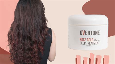 How to Use oVertone Rose Gold for Brown Hair