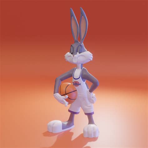 Bugs Bunny Space Jam STL Print File - Etsy