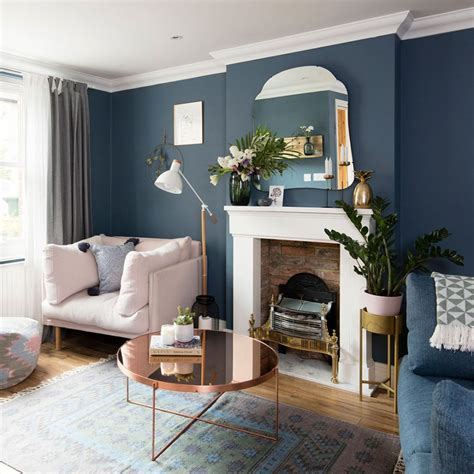 Blue living room ideas – 30 decorating schemes in shades from sky blue ...