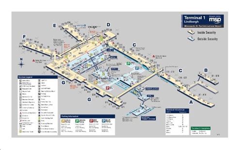 Msp Airport Parking Map