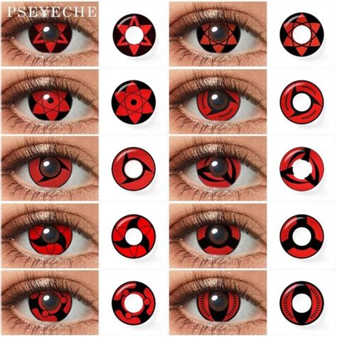 Madara Uchiha Eternal Mangekyou Sharingan Contacts