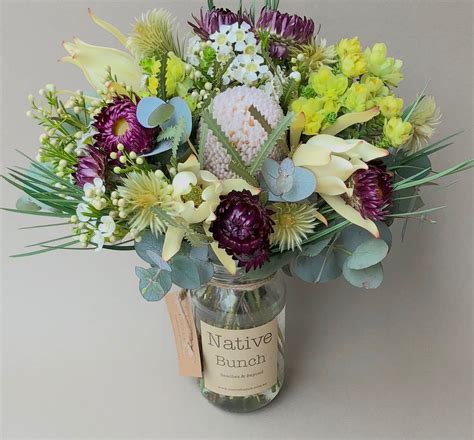 Native flowers in a jar $30 free delivery Sydney Northern Beaches ...