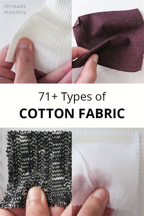 71 Types of Cotton Fabric, their Uses, & 207 Example Photos!