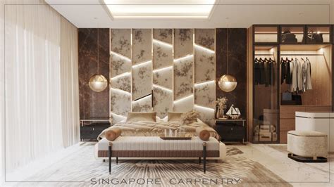 4 Key Elements For A Luxurious Bedroom - Carpentry Singapore