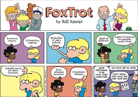 Today on FoxTrot - Comics by Bill Amend | Funny comic strips, Comic ...