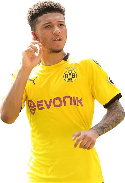 Jadon Sancho Borussia Dortmund football render - FootyRenders