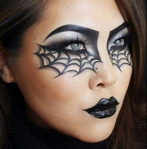 cobweb halloween makeup facepaint ideas | Face painting halloween ...