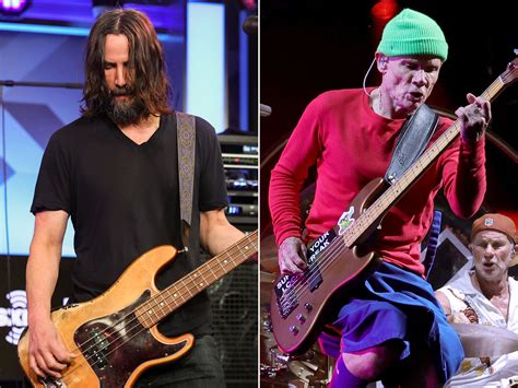 Keanu Reeves recalls the time he received an impromptu bass lesson from ...