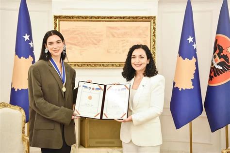 Dua Lipa named Honorary Ambassador of Kosovo