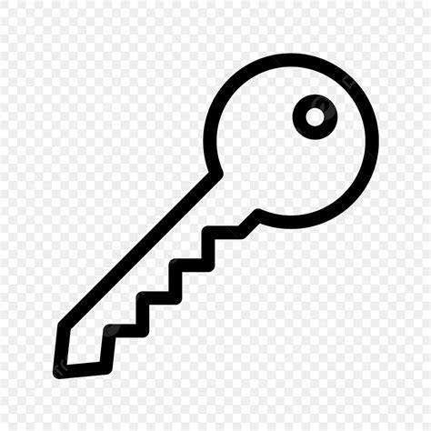 Key Clipart Transparent Background, Key Vector Icon, Key Icons, Key ...