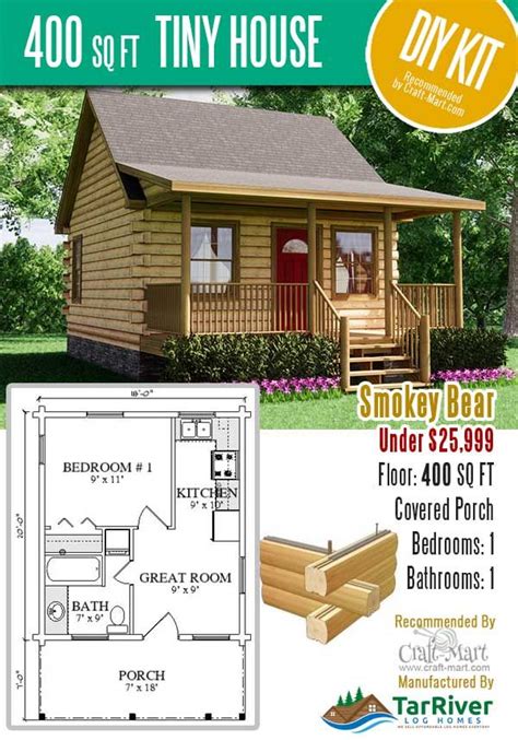 Traditional Log Cabin Plans - Small Modern Apartment