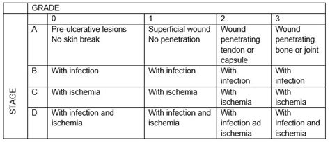 Figure 2. [The University of Texas Wound Classification System ...