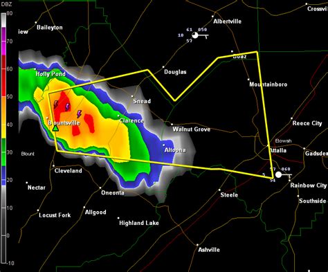 Severe Thunderstorm Warning: Blount and Etowah Counties : The Alabama ...