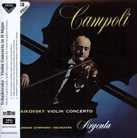 Club CD: TCHAIKOVSKY - Violin Concerto