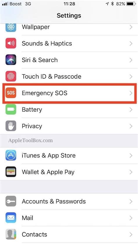 How to Setup and Use iPhone Emergency SOS Feature - AppleToolBox