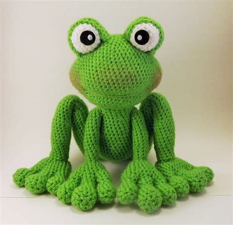 Froggy Amigurumi Pattern | Rana de ganchillo, Ganchillo bonito ...