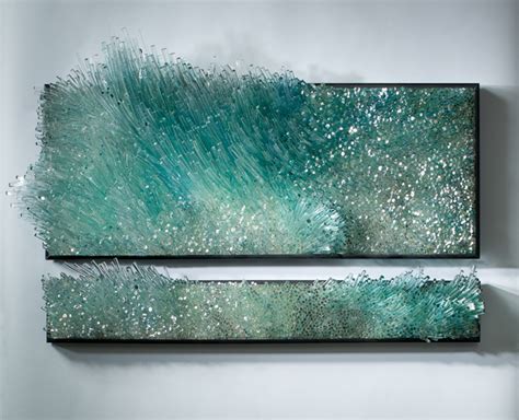 Stunning 3D Glass Sculptures Inspired by Wind and Water