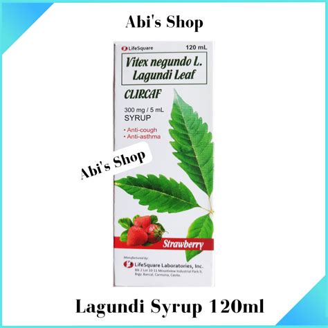 CLIRCAF 120ml Lagundi Syrup Expiry Dec 2025 | Lazada PH