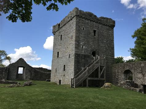 Loch Leven Castle inside the gate wall. | Castle, Tower bridge, Mary ...