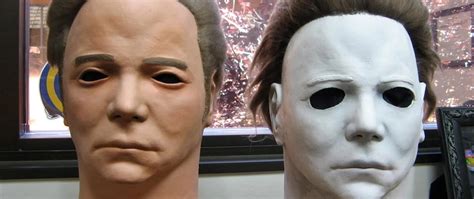 The Michael Myers, Halloween, mask is actually a William Shatner ...