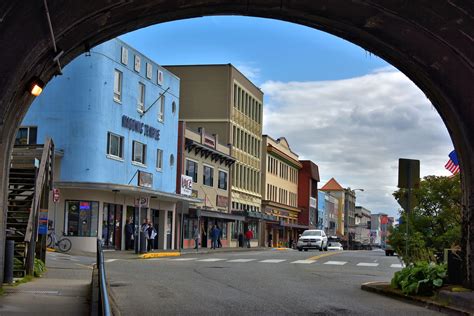 Tunnel into Downtown Ketchikan, Alaska - Encircle Photos