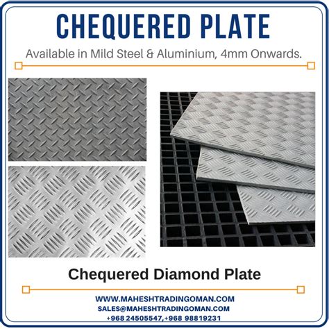 Chequered Plate - Mahesh Trading Company LLC, Oman