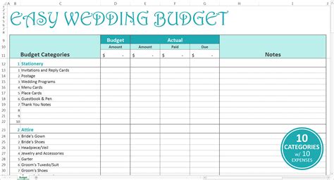 Wedding Cost Breakdown Spreadsheet Google Spreadshee wedding cost ...