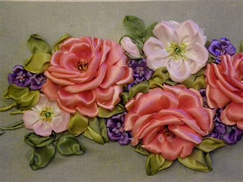 Silk ribbon embroidery ~ Home Decorating Ideas